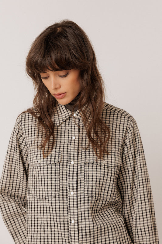 CHEMISE STYLE WESTERN 2