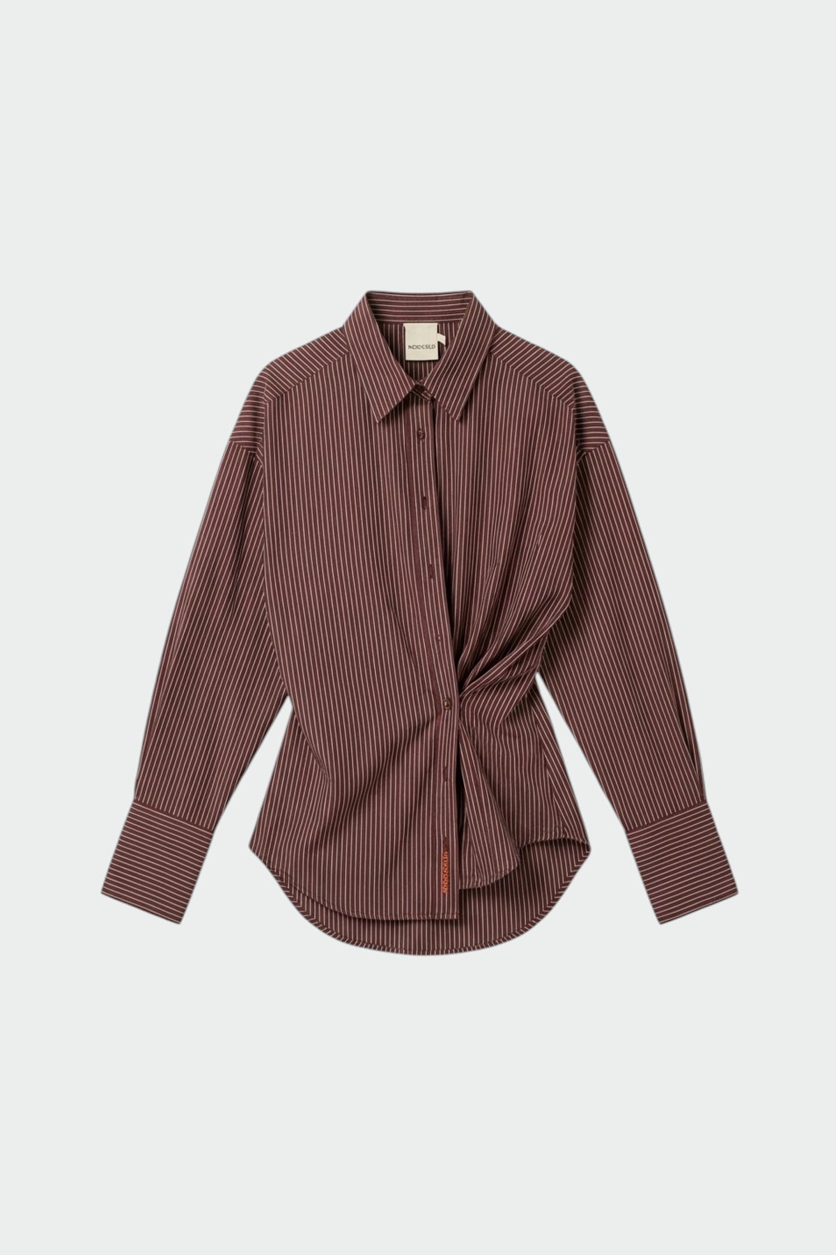 CAMISA RAYA MASCULINA MULTIPOSICIÓN