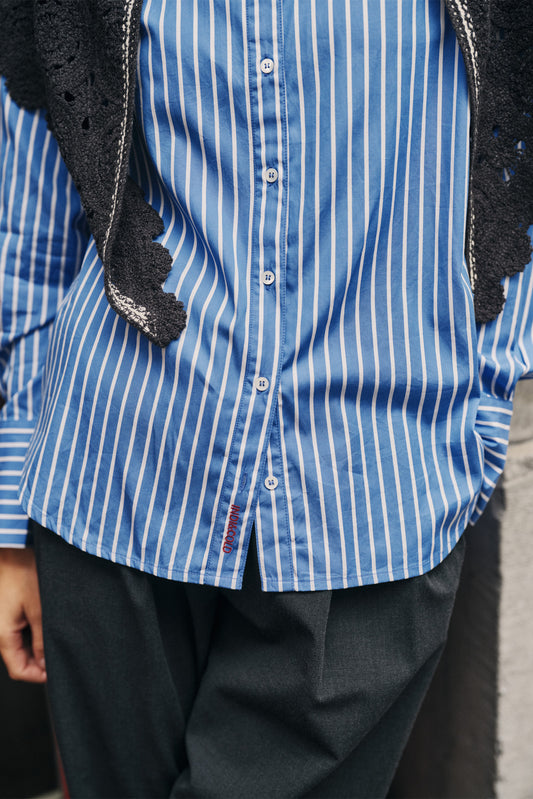 MASCULINE MULTIPOSITION STRIPED SHIRT 3