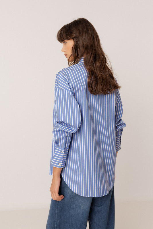 CAMISA RAYA MASCULINA MULTIPOSICIÓN 4