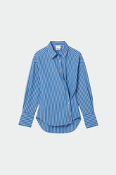 MASCULINE MULTIPOSITION STRIPED SHIRT