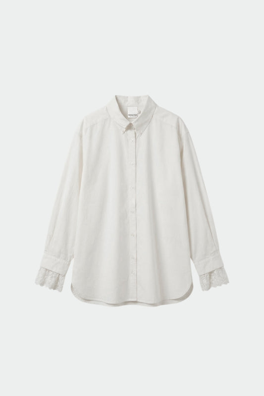 CHEMISE CLASSIQUE POIGNETS DENTELLE 6