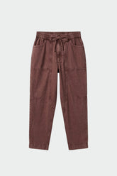 HERRINGBONE CARROT PANTS