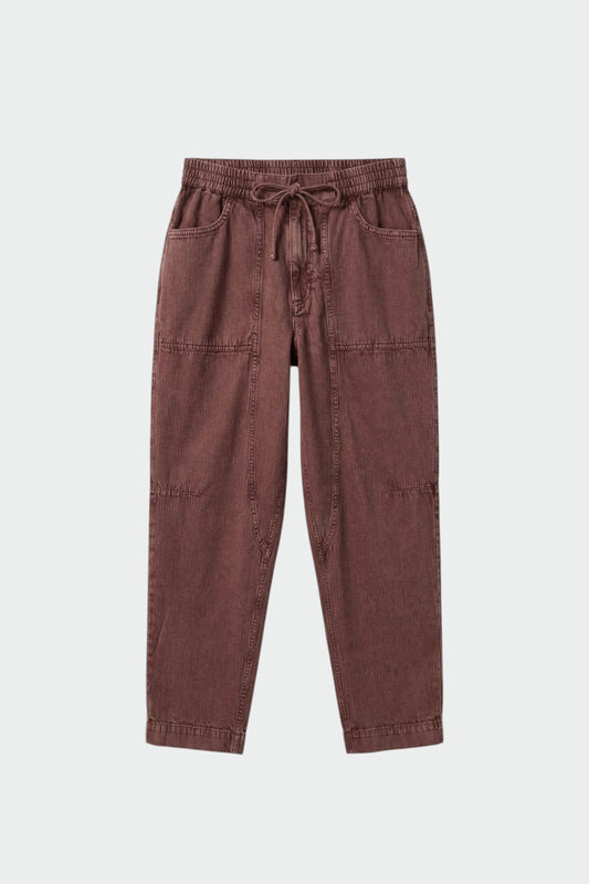 HERRINGBONE CARROT PANTS 6
