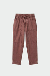 HERRINGBONE CARROT PANTS