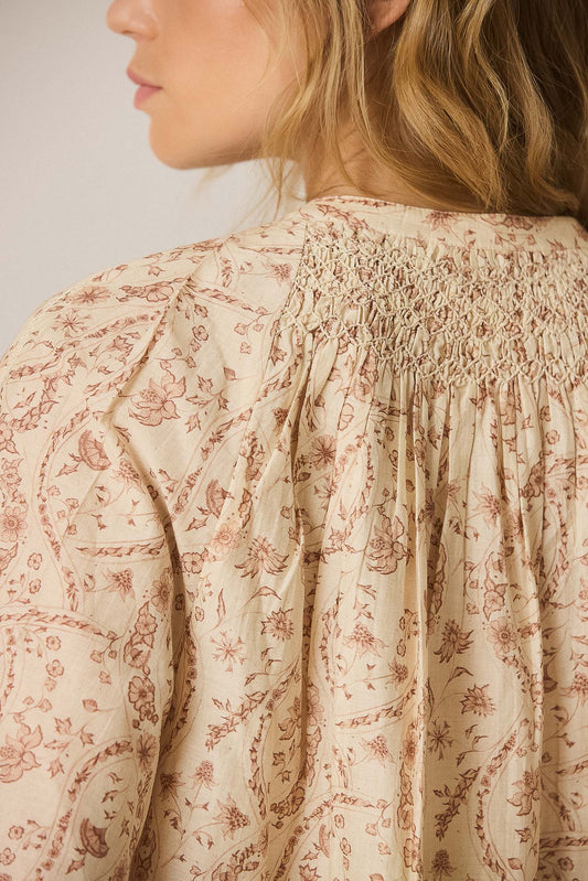 VINTAGE CROP BLOUSE 4