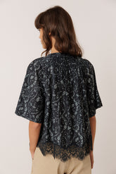BLOUSE CROP VINTAGE