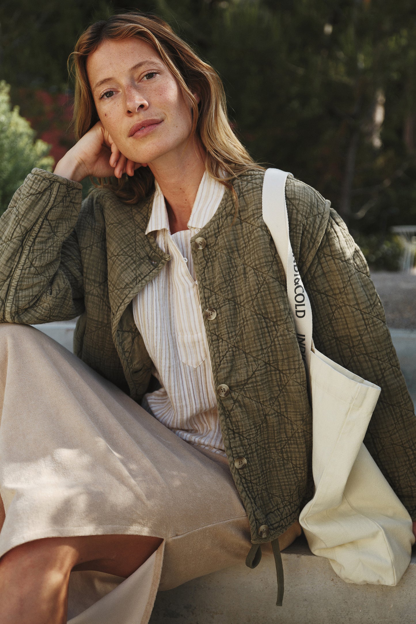 QUILTED COTTON JACKET