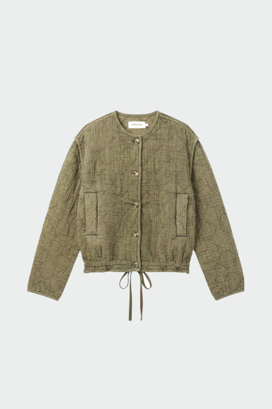 QUILTED COTTON JACKET 5
