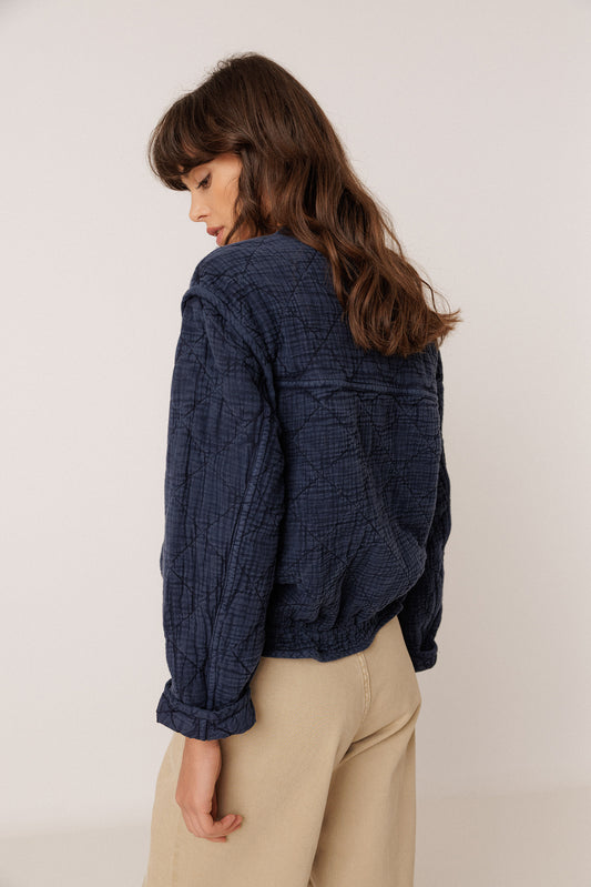 QUILTED COTTON JACKET 4