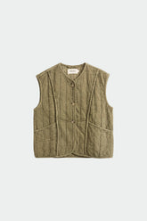 QUILTED COTTON VEST
