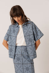 CHEMISE MIA BRODERIES AJOURÉES