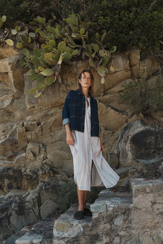 BOXY DENIM JACKET 1