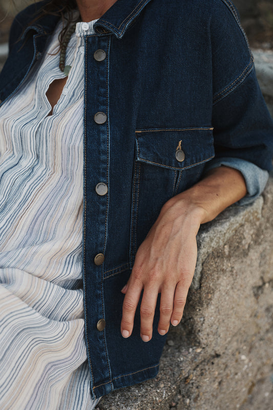 BOXY DENIM JACKET 2