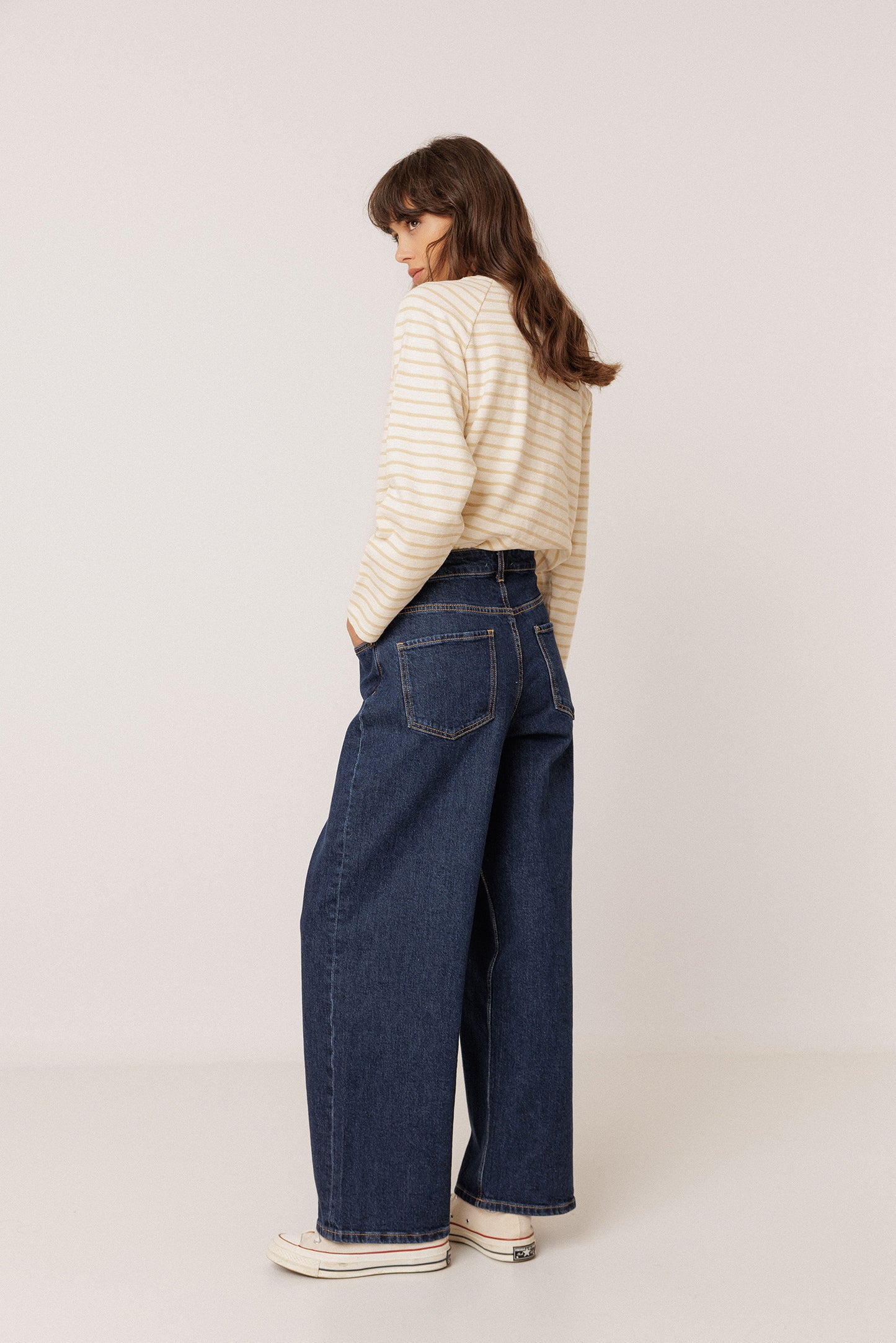 PANTALÓN DENIM WIDE LEG