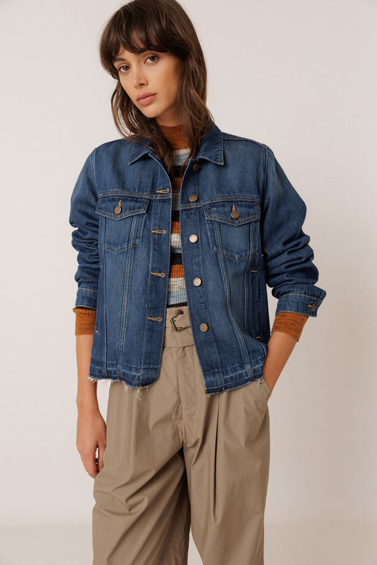 DENIM JACKET WITH LYOCELL 1