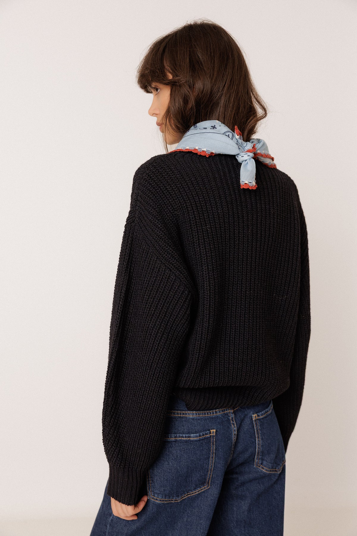 PULL MAXI CÔTELÉ