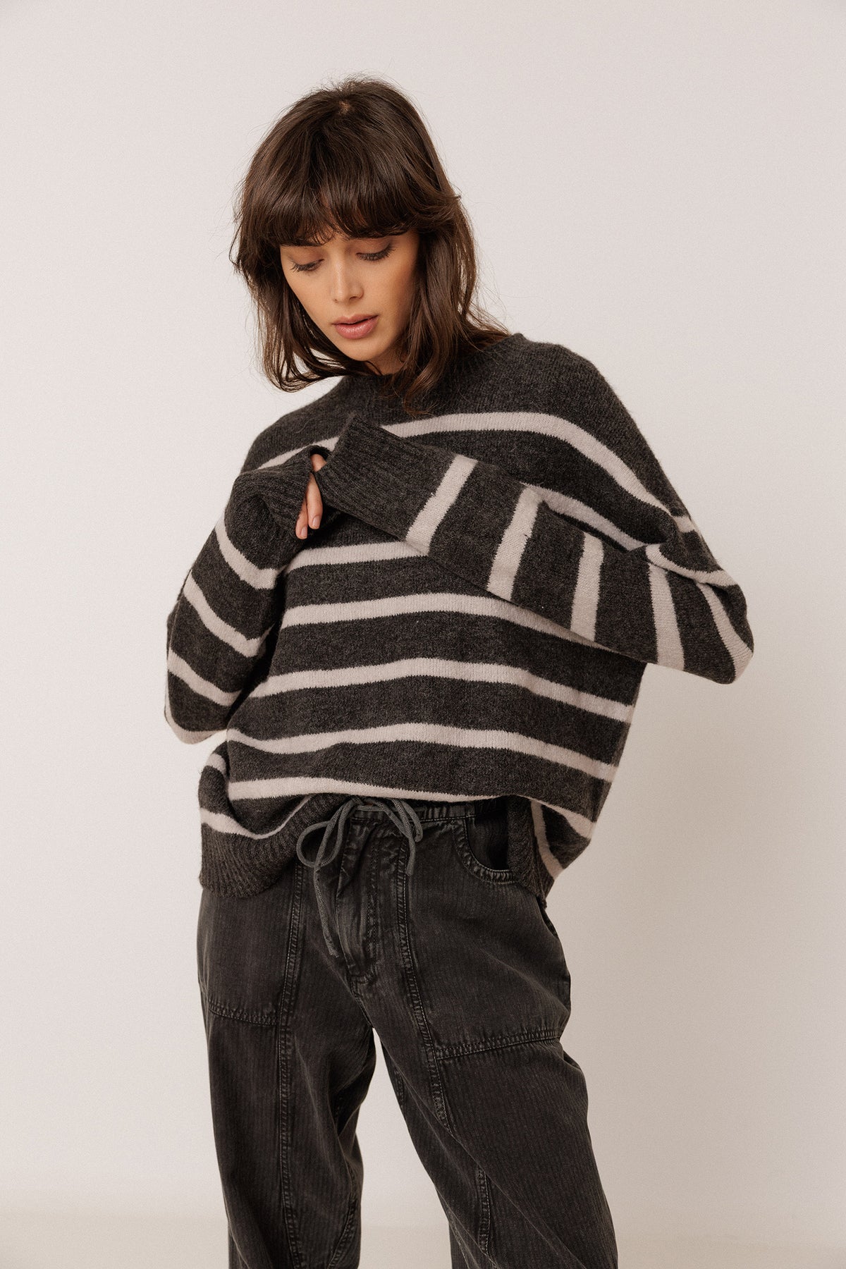 PULL MARIN RAYÉ