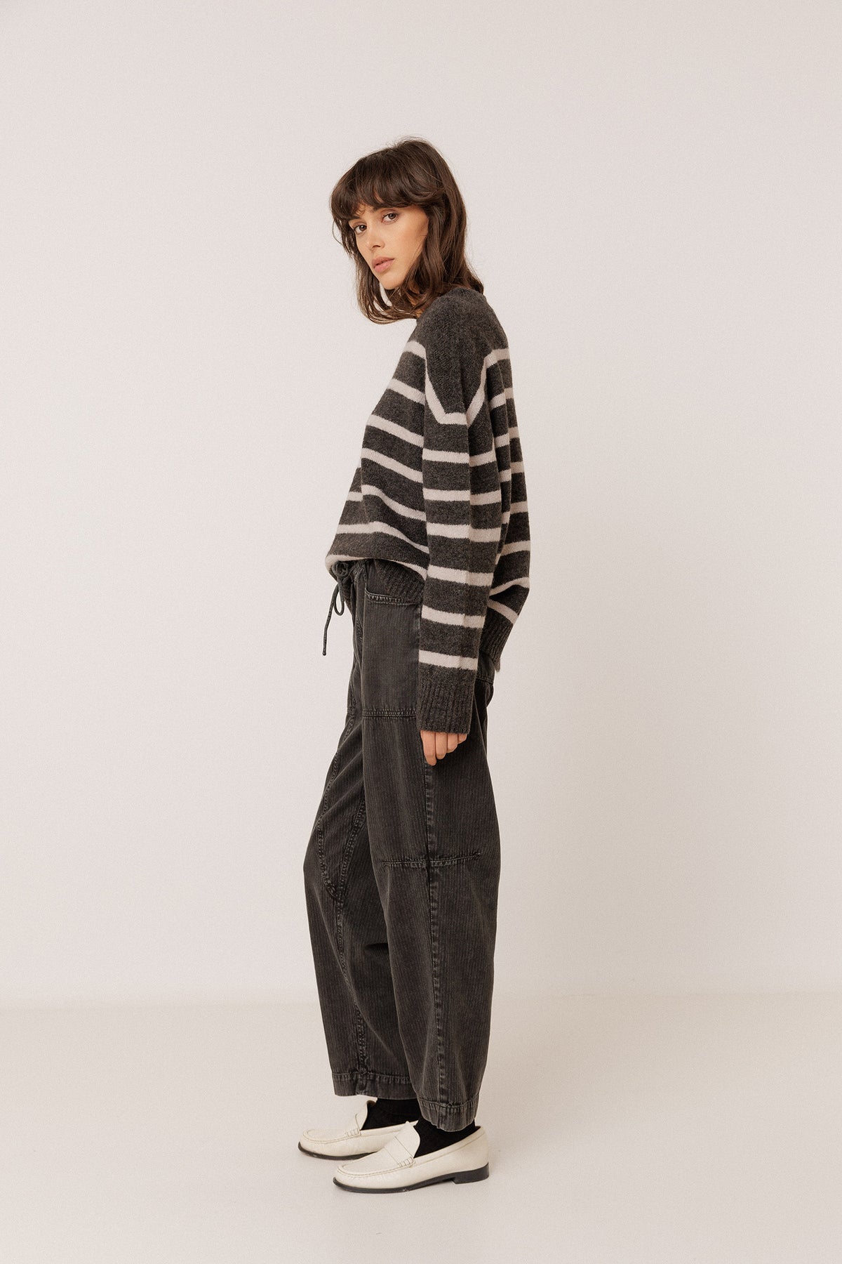PULL MARIN RAYÉ