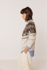 POSITIONAL JACQUARD JERSEY