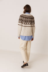 POSITIONAL JACQUARD JERSEY