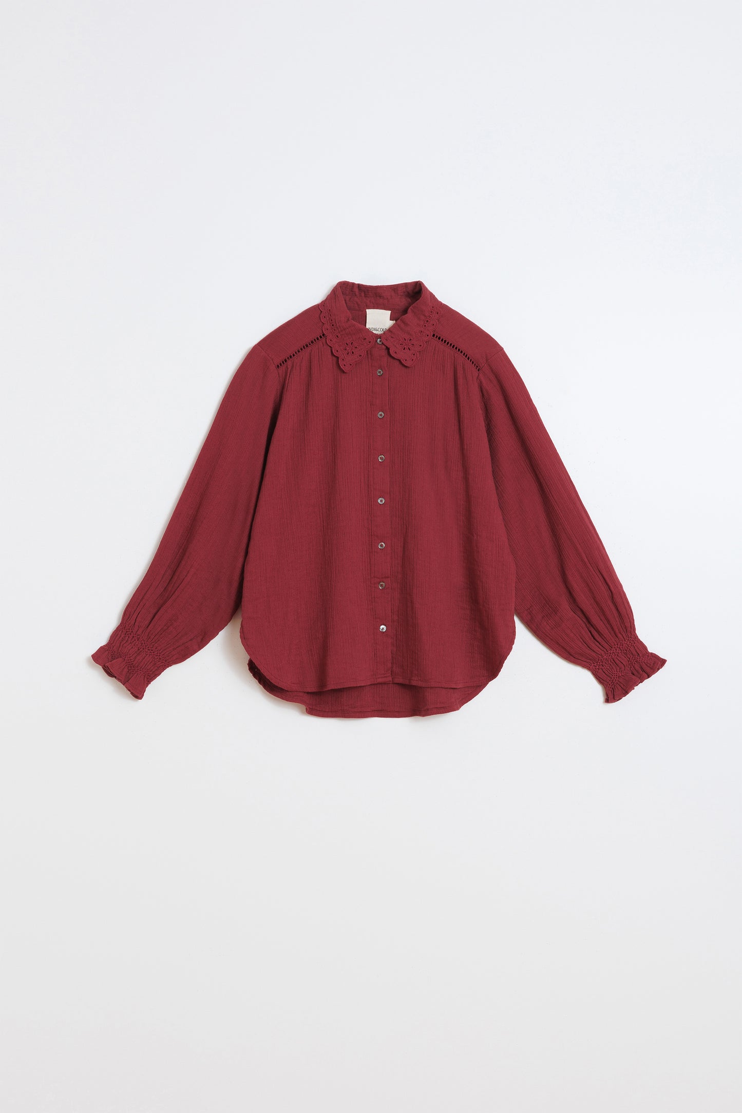 ROMANTIC DOUBLE-GAUZE SHIRT