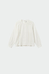 ROMANTIC DOUBLE-GAUZE BLOUSE