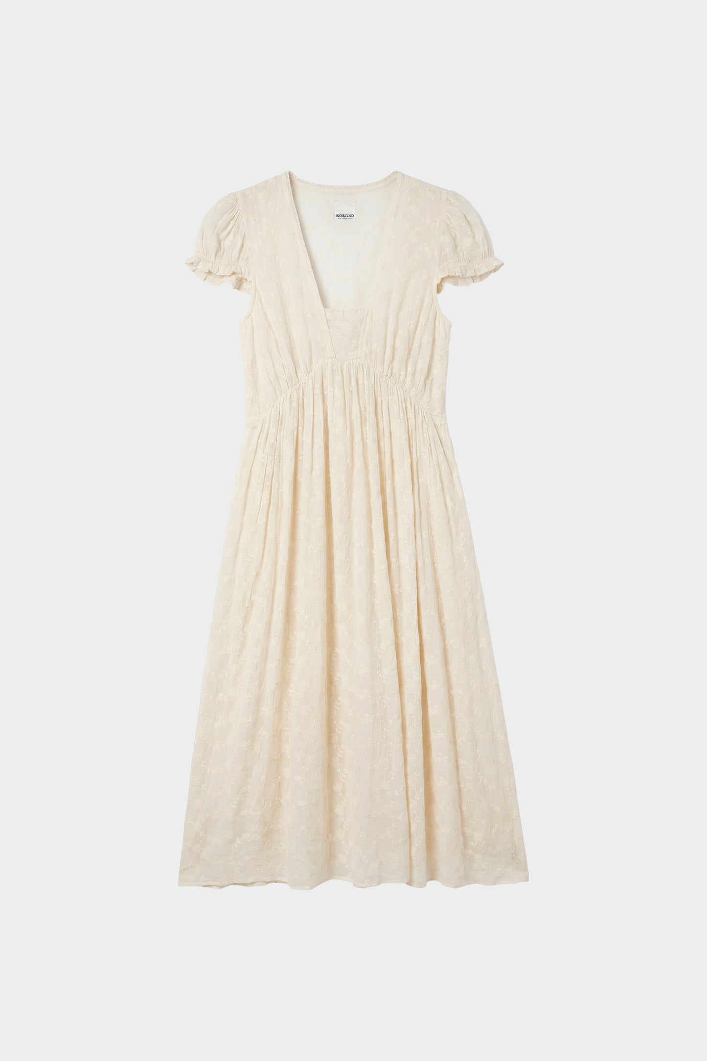 ROBE MIDI BRODÉE