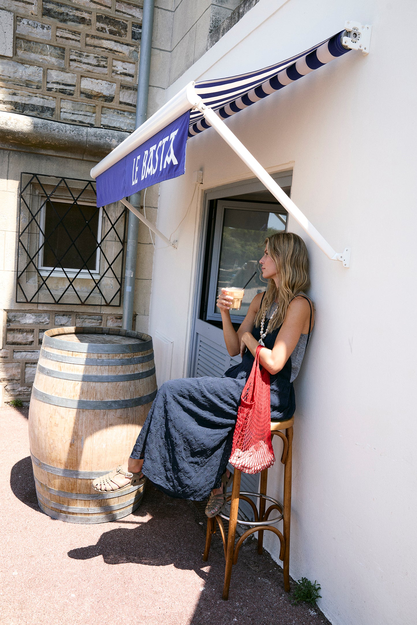 ROBE TABLIER BRODÉE