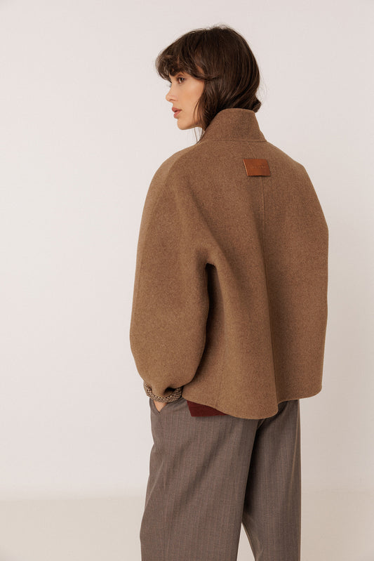 SHORT WOOL COAT 3