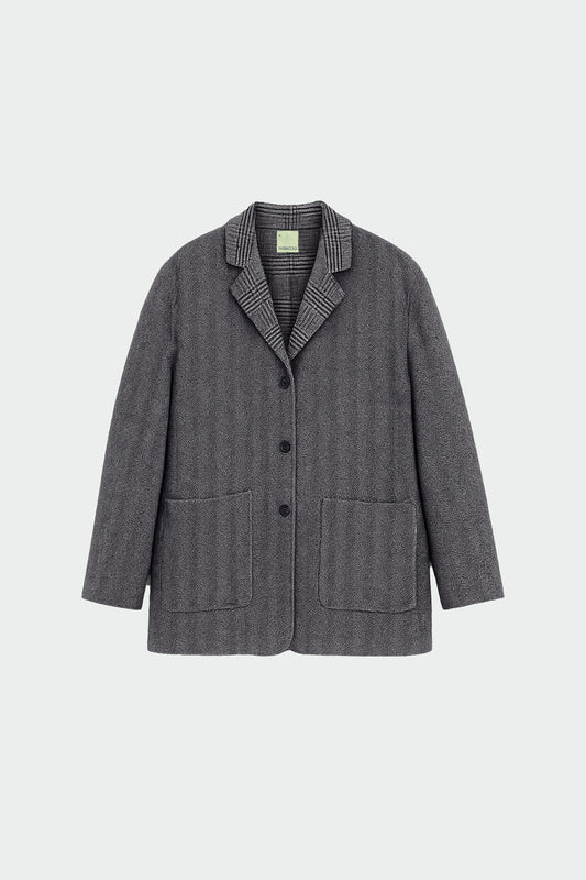 REVERSIBLE OVERSIZED WOOL BLAZER 5