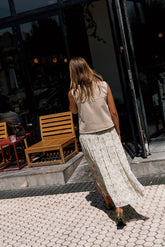COTTON TWILL VEST
