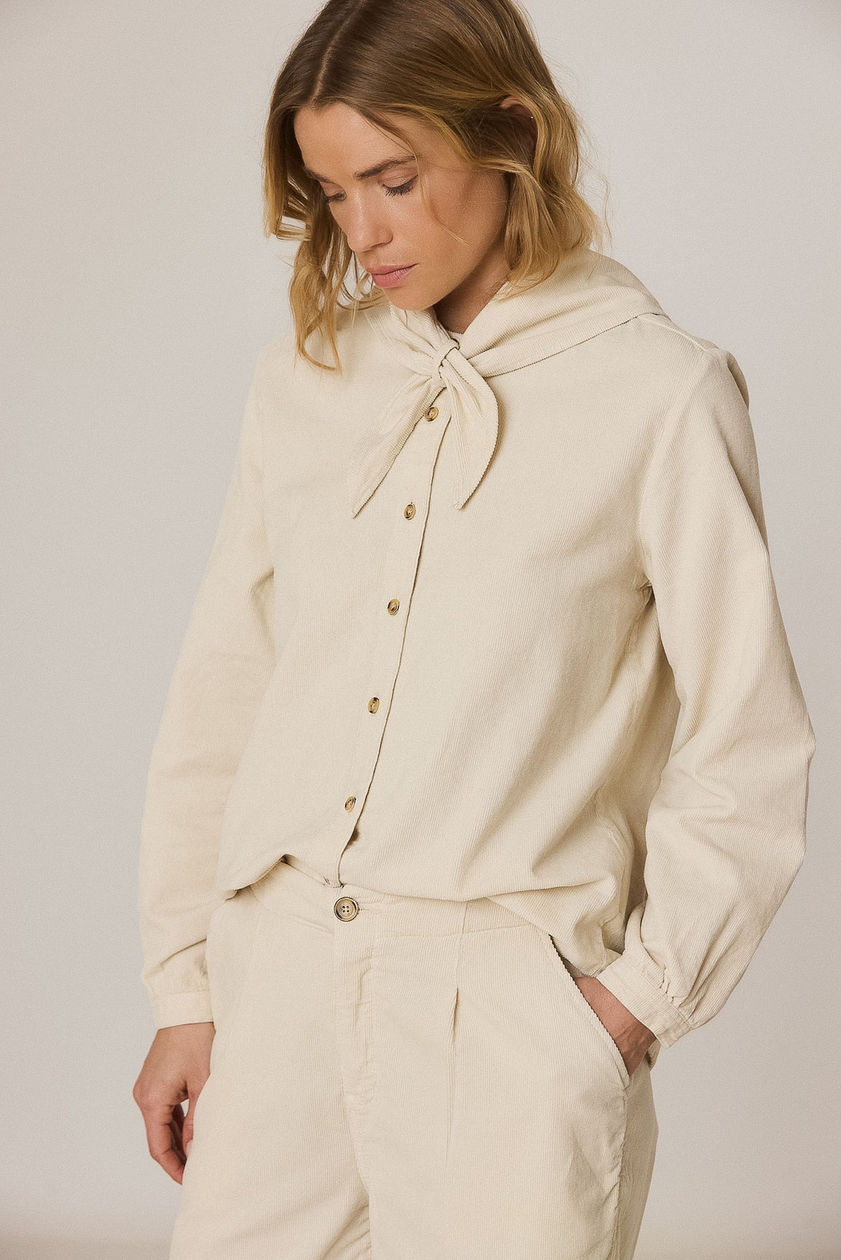 CAMISA PANA PAÑOLETA EXTRAIBLE