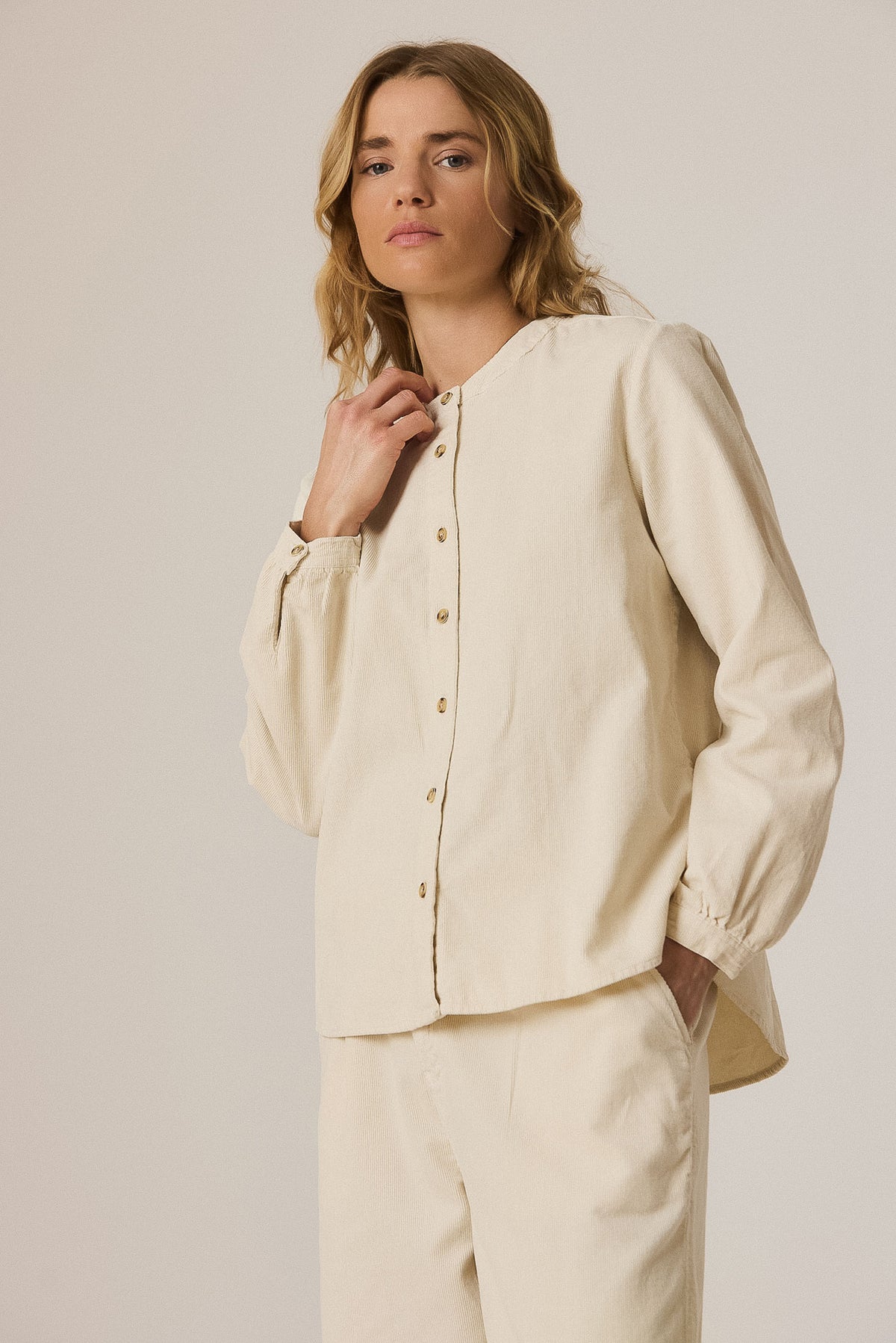 CAMISA PANA PAÑOLETA EXTRAIBLE