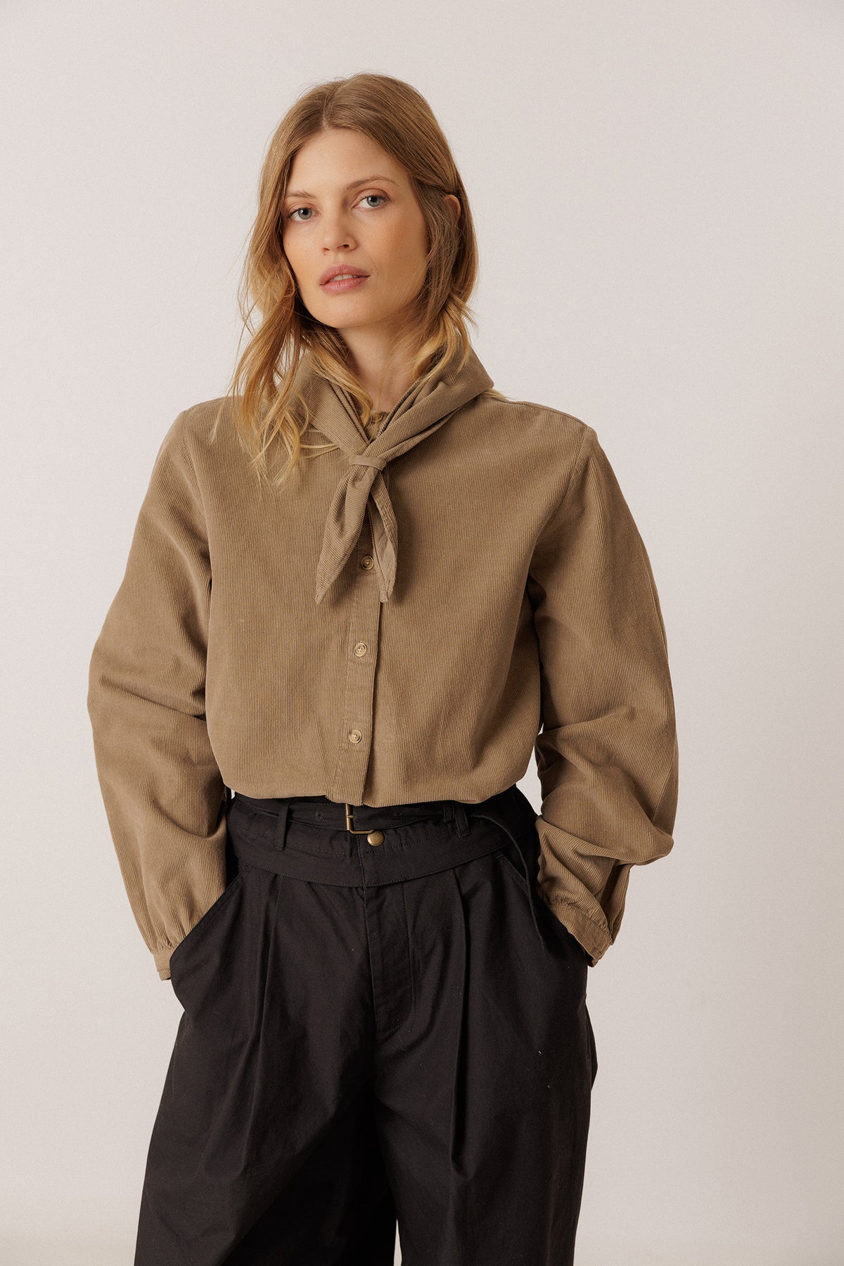 CAMISA PANA PAÑOLETA EXTRAIBLE