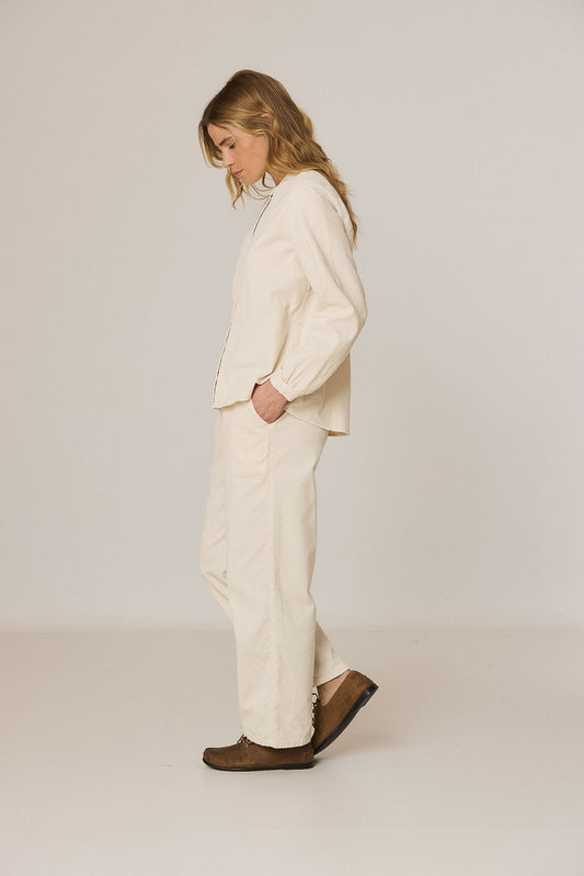 CORDUROY CARROT PANTS 2