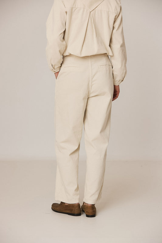 CORDUROY CARROT PANTS 3