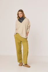 PANTALÓN CARROT PANA