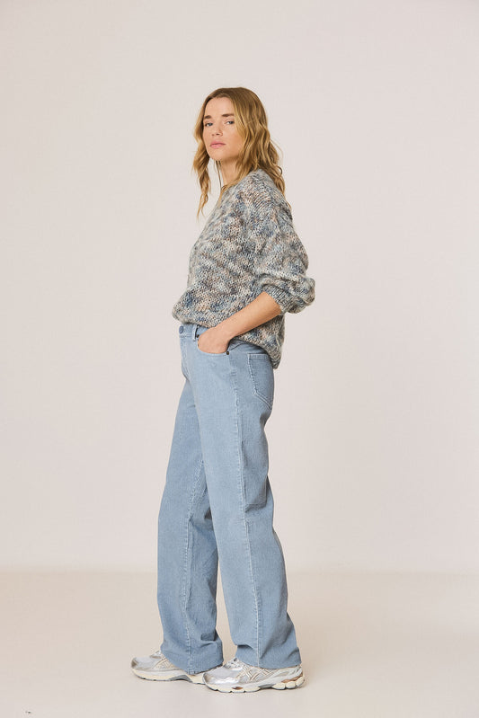 DECORATIVE MELANGE SWEATER 5