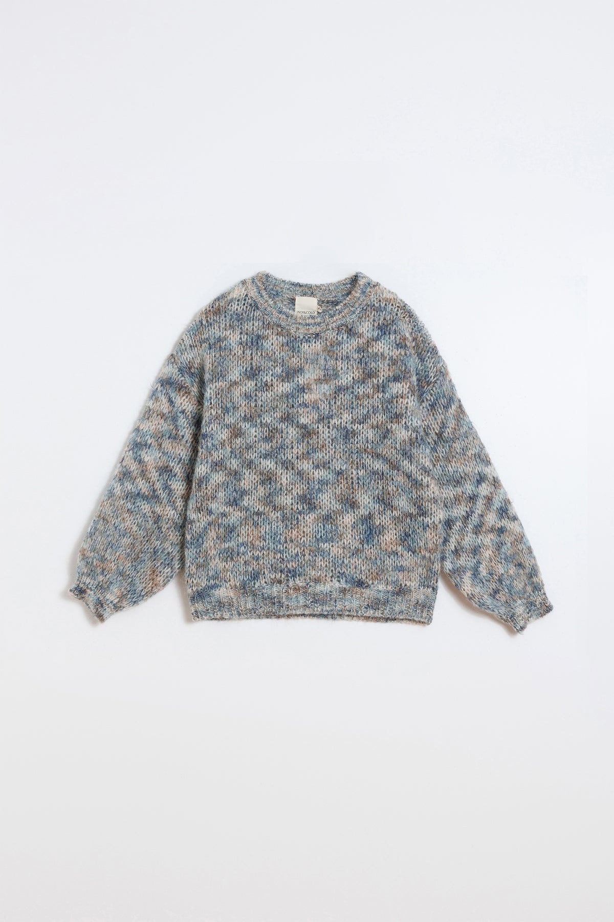 DECORATIVE MELANGE SWEATER