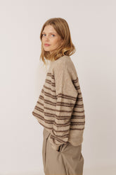 PULL RAYURES JACQUARD