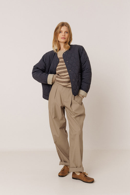 JACQUARD STRIPED PULLOVER 4