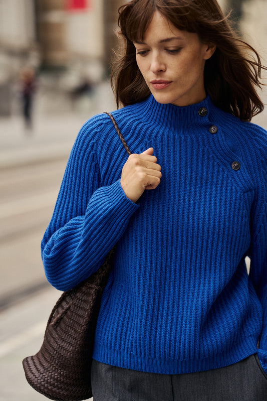 CASHMERE BLEND WOOL SWEATER 3