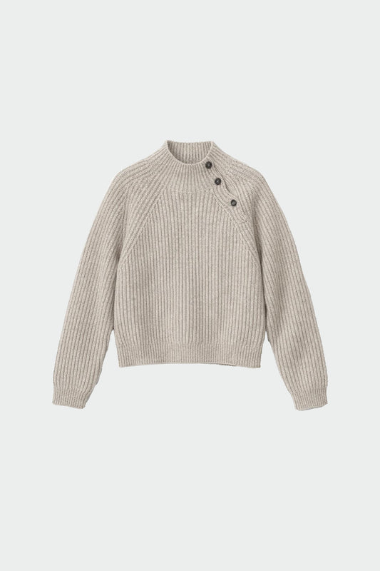 CASHMERE BLEND WOOL SWEATER 6