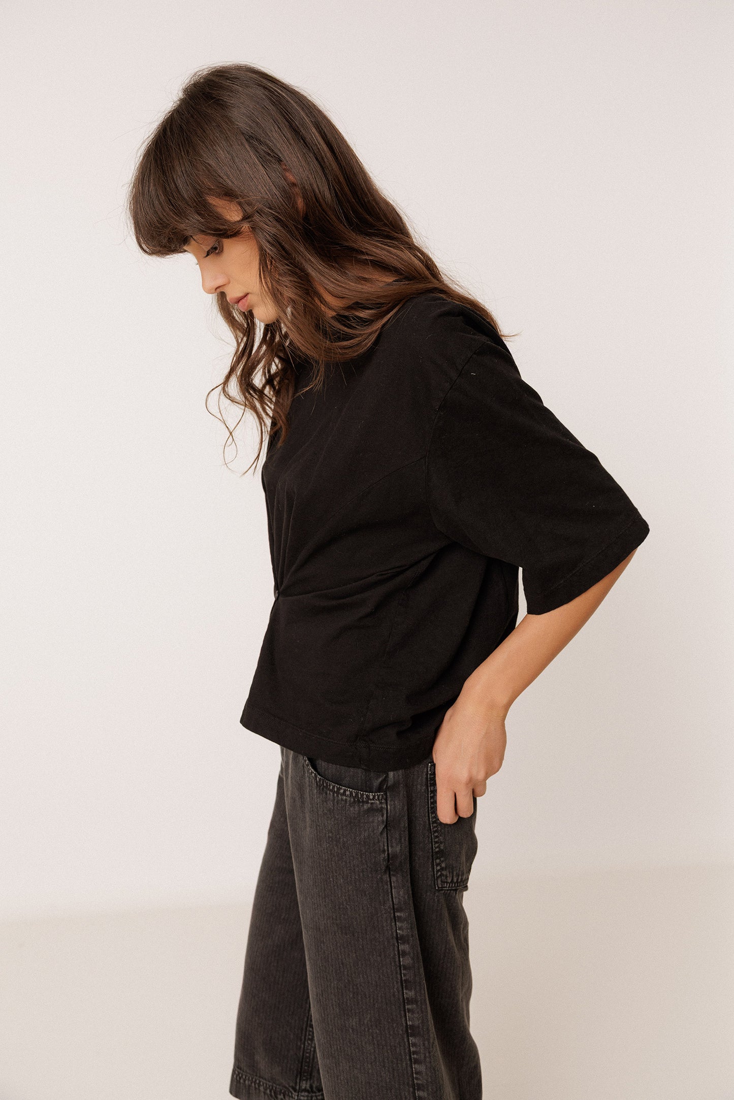ADJUSTABLE COTTON T-SHIRT