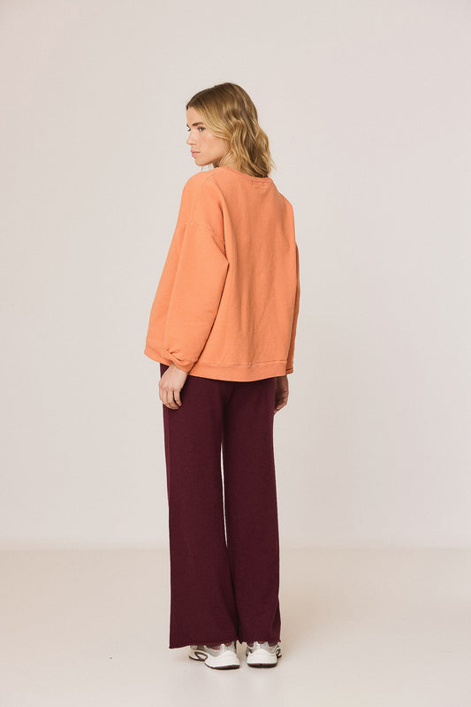 BASIC PLEATED SWEATSHIRT 3