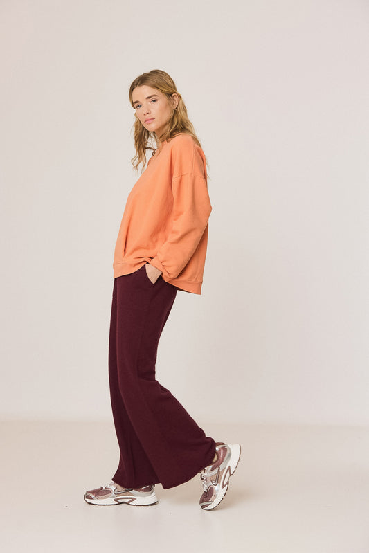 BASIC PLEATED SWEATSHIRT 4