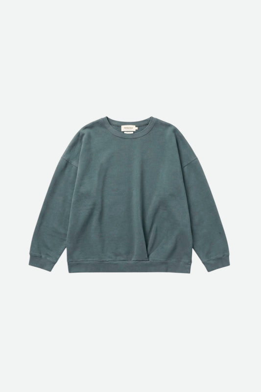 BASIC PLEATED SWEATSHIRT 1