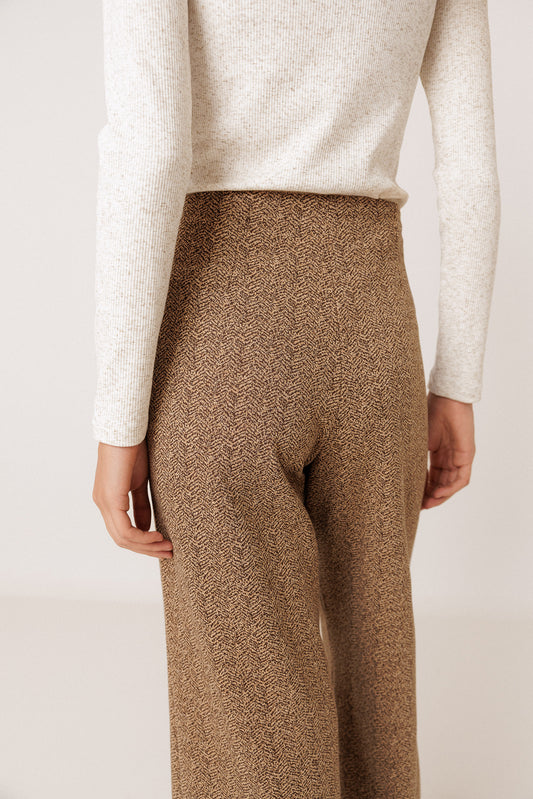 DOUBLE-KNIT JACQUARD PANTS 4