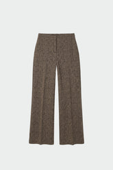 DOUBLE-KNIT JACQUARD PANTS
